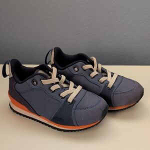 Native Kids Blue and Orange "Dartmouth Child" Sneakers sz C9 (little kids)